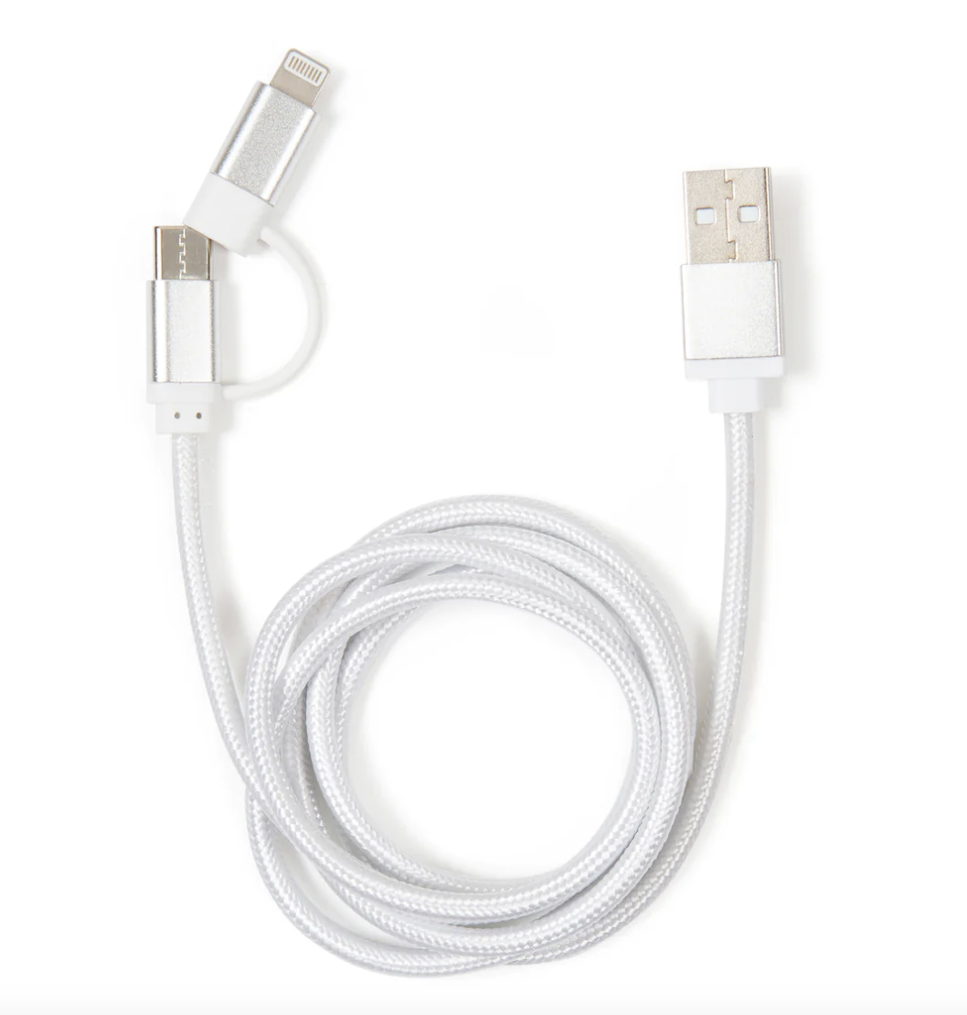 2-in-1 Braided Cable